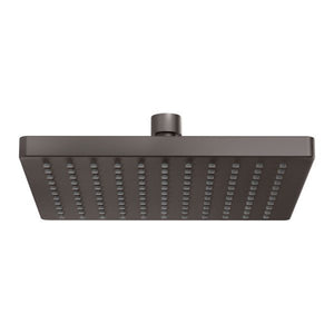 Phoenix Lexi Shower Rose 200mm Square | Gun Metal |