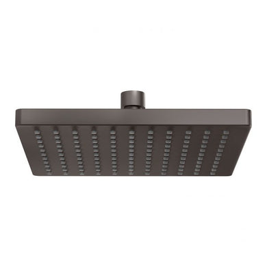 Phoenix Lexi Shower Rose 200mm Square | Gun Metal |