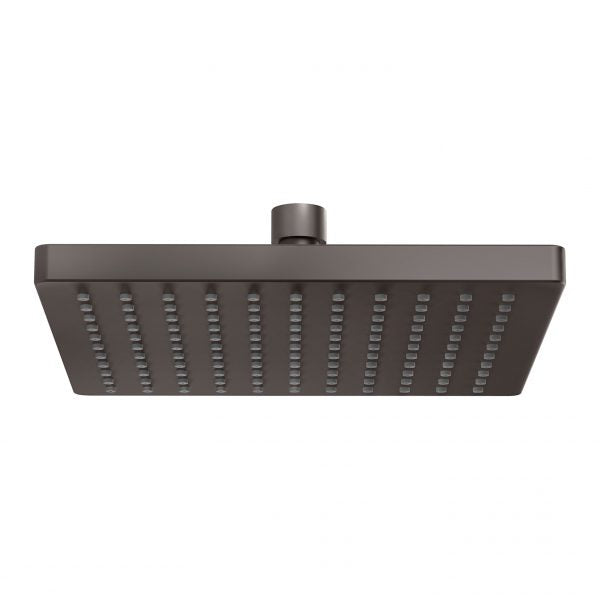 Phoenix Lexi Shower Rose 200mm Square, Gunmetal