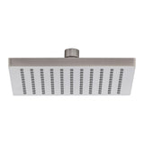 Phoenix Lexi Shower Rose 200mm Square | Brushed Nickel |