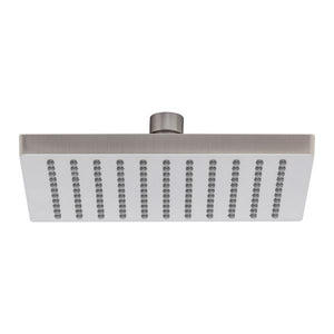 Phoenix Lexi Shower Rose 200mm Square | Brushed Nickel |