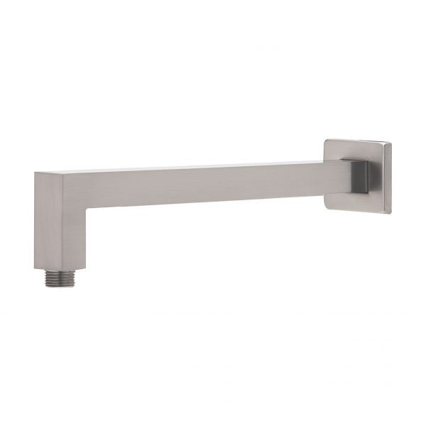Phoenix Lexi Shower Arm 400mm Square | Brushed Nickel |