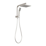 Phoenix Lexi Compact Twin Shower | Brushed Nickel |