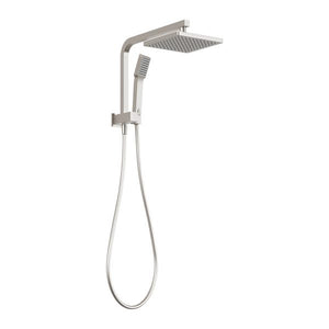Phoenix Lexi Compact Twin Shower | Brushed Nickel |
