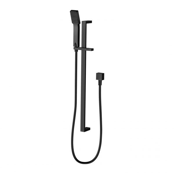 Phoenix Lexi Deluxe Rail Shower, Matte Black