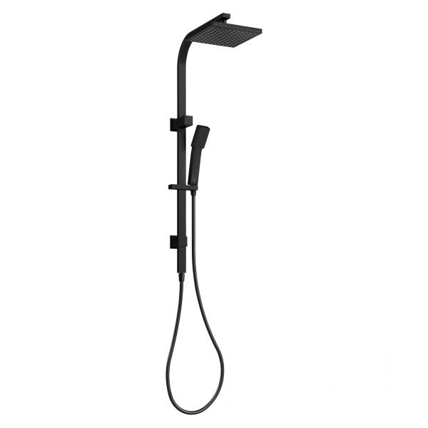 Phoenix Lexi Twin Shower, Matte Black