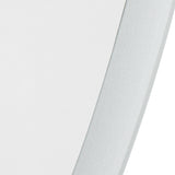 Pill Oval 500mm x 800mm LED Mirror with Frosted Glass Border and Demister