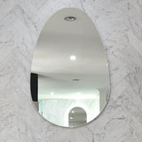 Egg Frameless Mirror with Polished Edge | 2 Sizes, 500mm and 600mm |
