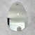 Egg Frameless Mirror with Polished Edge | 2 Sizes, 500mm and 600mm |