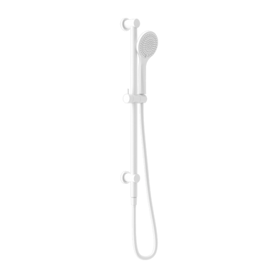 Nero Mecca Rail Shower with Air Shower | Matte White |