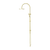 Nero Mecca Twin Shower with Air Shower | Brushed Gold |