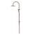 Nero Mecca Twin Shower with Opal Shower | Brushed Bronze |