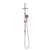 Nero Mecca Twin Shower with Opal Shower | Brushed Bronze |