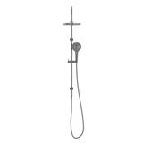 Nero Mecca Twin Shower with Opal Shower | Gun Metal |