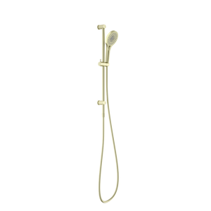 Nero Opal Rail Shower | Brushed Gold |