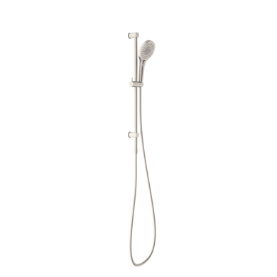 Nero Opal Rail Shower | Brushed Nickel |