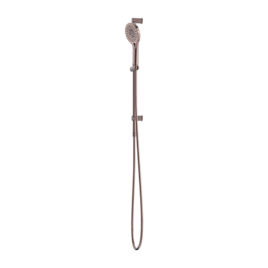 Nero Opal Rail Shower | Brushed Bronze |