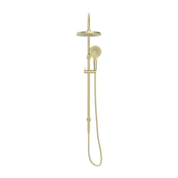 Nero Opal Twin Shower Set | Brushed Gold |