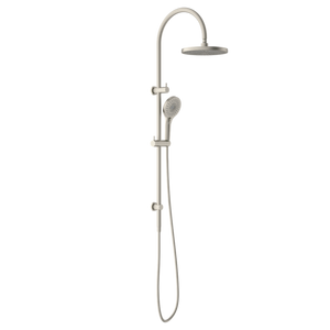 Nero Opal Twin Shower Set | Brushed Nickel |
