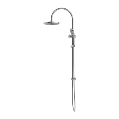 Nero Opal Twin Shower Set | Brushed Nickel |