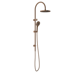 Nero Opal Twin Shower Set | Brushed Bronze |
