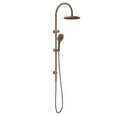 Nero Opal Twin Shower Set | Brushed Bronze |