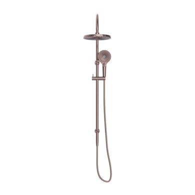 Nero Opal Twin Shower Set | Brushed Bronze |