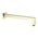 Nero Square Shower Arm | Brushed Gold |