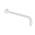 Nero Round Shower Arm | Matte White |