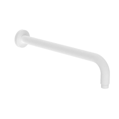 Nero Round Shower Arm | Matte White |