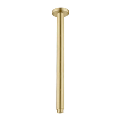 Nero Round Ceiling Arm | Brushed Gold |