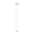 Nero Round Ceiling Arm | Matte White |