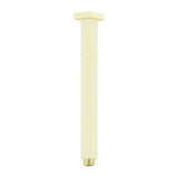 Nero Square Ceiling Arm | Brushed Gold |