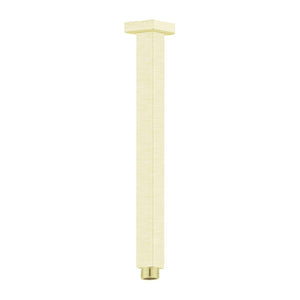 Nero Square Ceiling Arm | Brushed Gold |