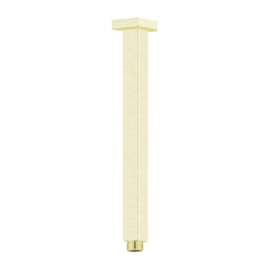 Nero Square Ceiling Arm | Brushed Gold |