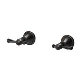 Phoenix Nostalgia Lever Wall Top Assemblies | Antique Black |