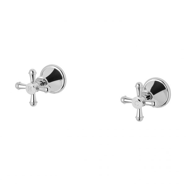 Phoenix Nostalgia Wall Top Assemblies, Chrome