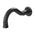 Phoenix Nostalgia Lever Bath Outlet Shepherds Crook 180mm | Antique Black |