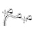 Phoenix Nostalgia Bath Set Shepherds Crook | Chrome |