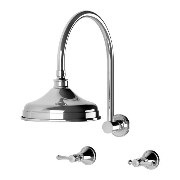Phoenix Nostalgia Lever Shower Set, Chrome