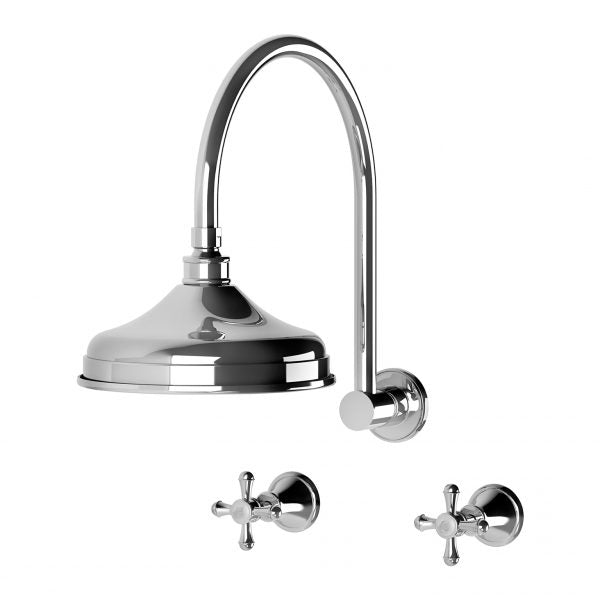 Phoenix Nostalgia Shower Set, Chrome