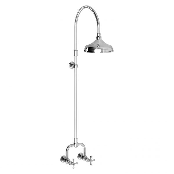 Phoenix Nostalgia Exposed Shower Set, Chrome
