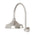 Phoenix Vintage Shower Arm & Rose | Brushed Nickel |