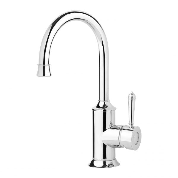 Phoenix Nostalgia Sink Mixer 160mm Gooseneck, Chrome
