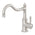 Phoenix Nostalgia Sink Mixer 220mm Shepherds Crook | Brushed Nickel |