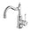 Phoenix Nostalgia Basin Mixer 160mm Shepherds Crook | Chrome/ White |