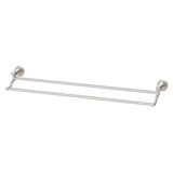 Phoenix Nostalgia Double Towel Rail 760mm | Brushed Nickel |