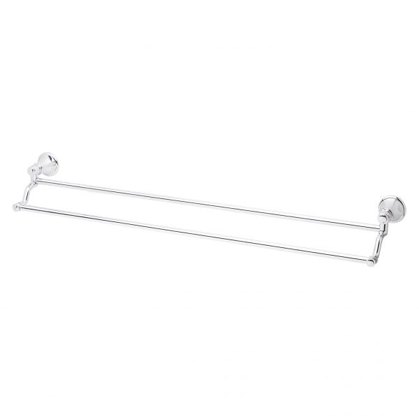 Phoenix Nostalgia Double Towel Rail 760mm, Chrome