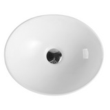 Ovali Above Counter 410mm x 335mm Basin | Gloss White |