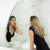 Pearla Drop Frameless Mirror with Polished Edge | 2 sizes available, 800mm and 1000mm |